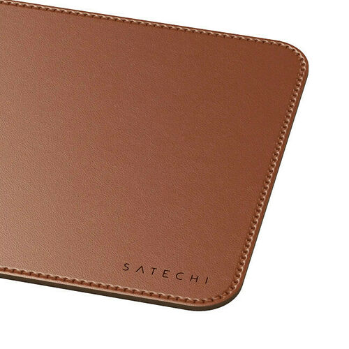 Satechi Vegan-Leather Premium Mouse Pad - Marron