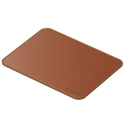 Satechi Vegan-Leather Premium Mouse Pad - Marron