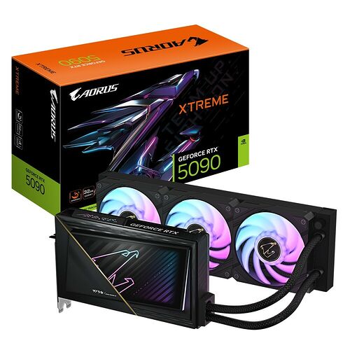 AORUS GeForce RTX 5090 XTREME WATERFORCE