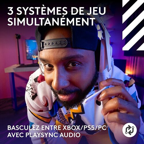 Logitech G Astro A50 Lightspeed - Blanc