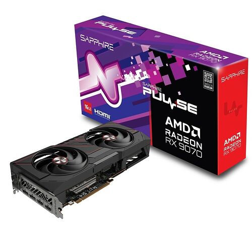 Sapphire Radeon RX 9070 PULSE GAMING