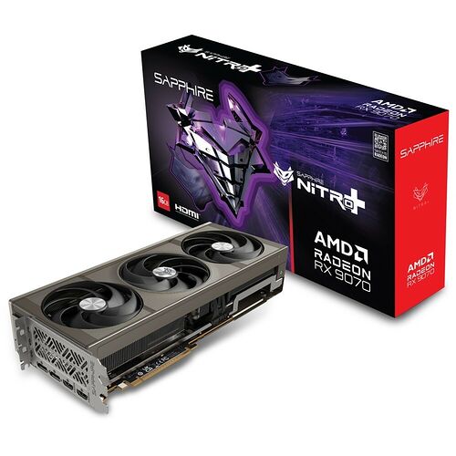 Sapphire Radeon RX 9070 NITRO+