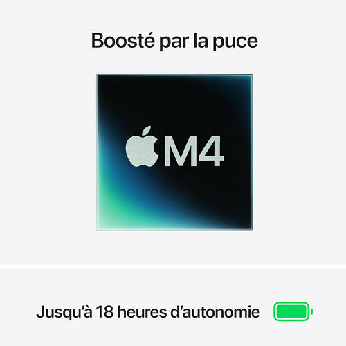 Apple MacBook Air M4 15 pouces (2025) - Lumière stellaire - 16 Go / 512 Go