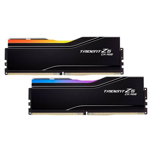 DDR5 G.Skill Trident Z5 CK Noir RGB - 48 Go (2 x 24 Go) 8200 MHz - CAS 40