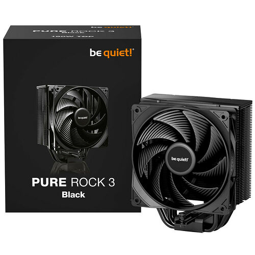 be quiet! Pure Rock 3 Black
