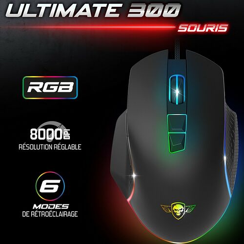 Spirit Of Gamer Ultimate 300 - Noir