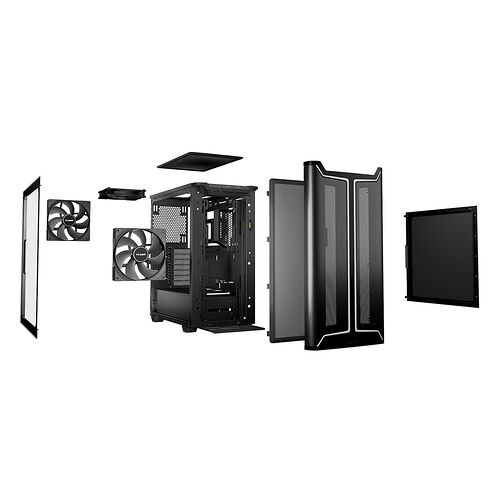 be quiet! Pure Base 501 DX - Noir