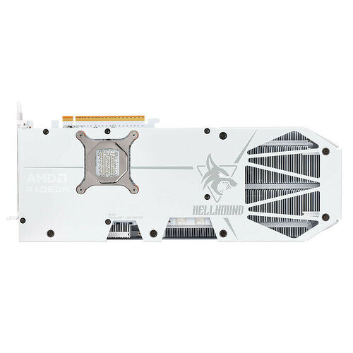 PowerColor Radeon RX 9070 XT HellHound Spectral White