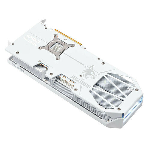 PowerColor Radeon RX 9070 XT HellHound Spectral White