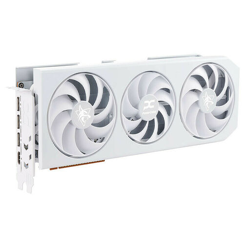 PowerColor Radeon RX 9070 XT HellHound Spectral White