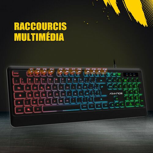 Advance GTA 220 - Noir (AZERTY)