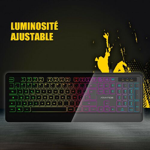 Advance GTA 220 - Noir (AZERTY)