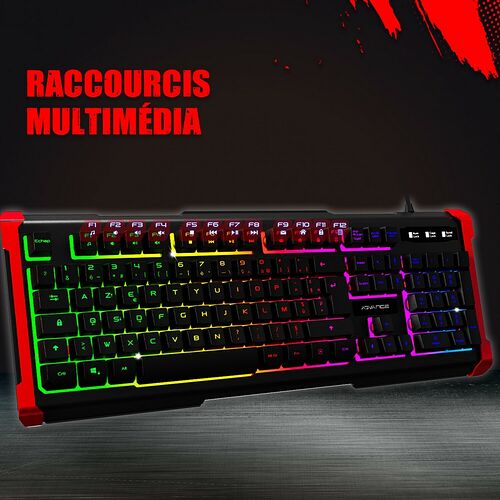 Advance GTA 240 - Noir (AZERTY)