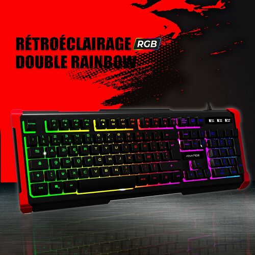 Advance GTA 240 - Noir (AZERTY)