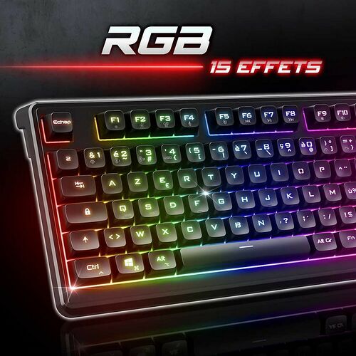 Spirit Of Gamer Elite K60 - Noir (AZERTY)