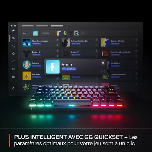 Steelseries Apex Pro Mini Gen 3 (AZERTY)