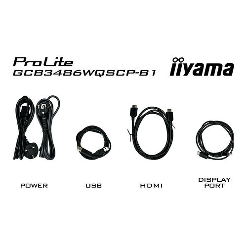 Iiyama G-Master GCB3486WQSCP-B1 Gold Phoenix