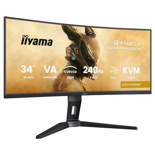 Iiyama G-Master GCB3486WQSCP-B1 Gold Phoenix