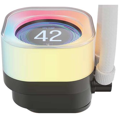 Corsair Titan 240 RX LCD - Blanc