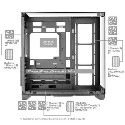 Mars Gaming MC-Vision - Blanc