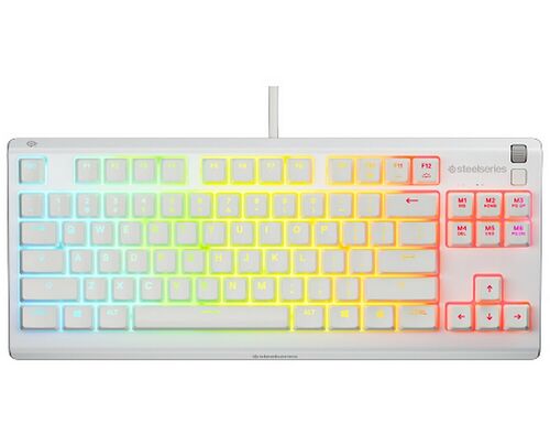 Steelseries Apex 3 TKL - Blanc (AZERTY)