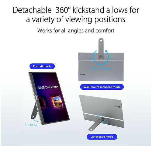 ASUS ZenScreen OLED MQ16AHE