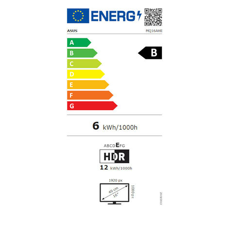 ASUS ZenScreen OLED MQ16AHE