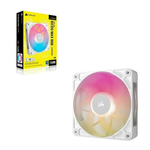 Corsair iCue Link RX120 Max RGB Blanc - 120 mm