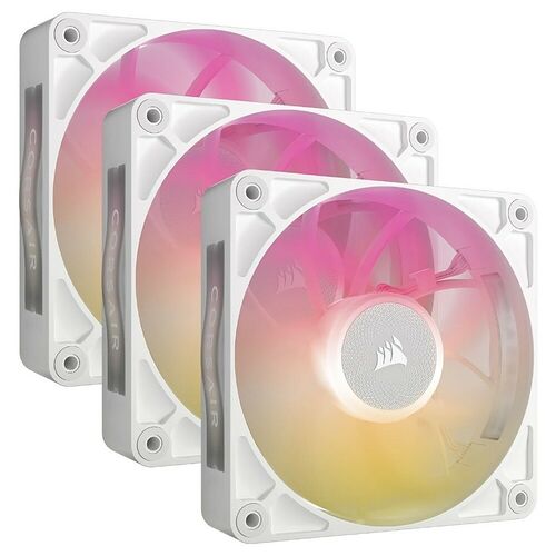 Corsair iCue Link RX120 Max RGB Blanc (Pack de 3) - 120 mm