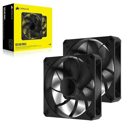 Corsair RS140 Max Noir (Pack de 2) - 140 mm