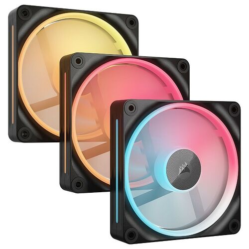 Corsair iCue Link LX120-R Noir (Pack de 3) - 120 mm
