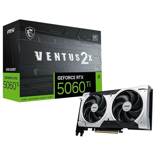 MSI GeForce RTX 5060 Ti VENTUS 2X OC PLUS