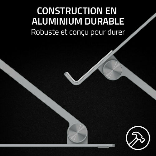 Razer Adjustable Laptop Stand (Blanc)