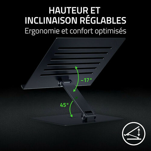 Razer Adjustable Laptop Stand (Noir)
