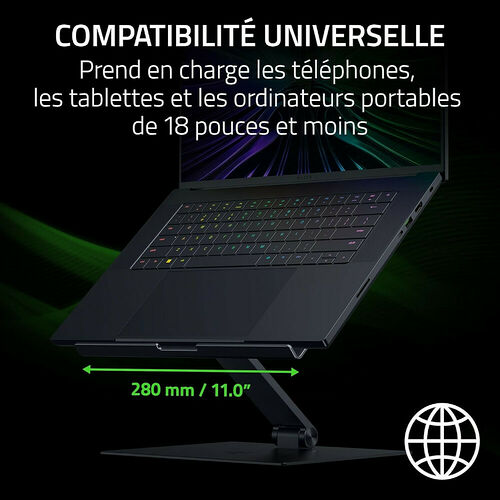 Razer Adjustable Laptop Stand (Noir)
