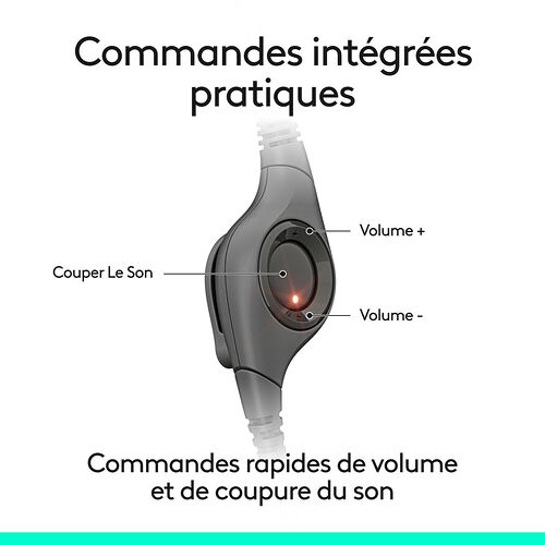 Logitech H390 - Noir