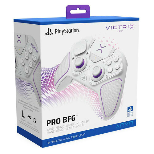 PDP Victrix Pro BFG Playstation - Blanc