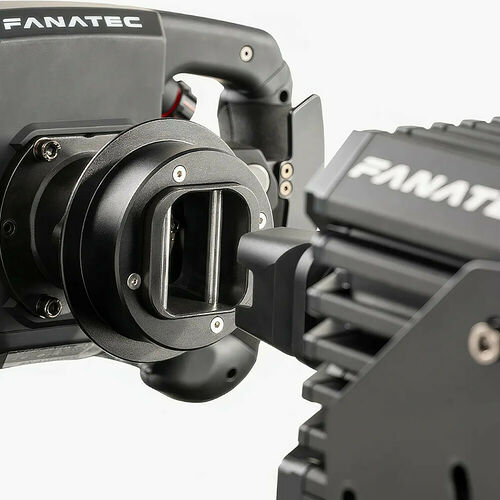 Fanatec Clubsport Steering Wheel RS + QR2 Wheel Side
