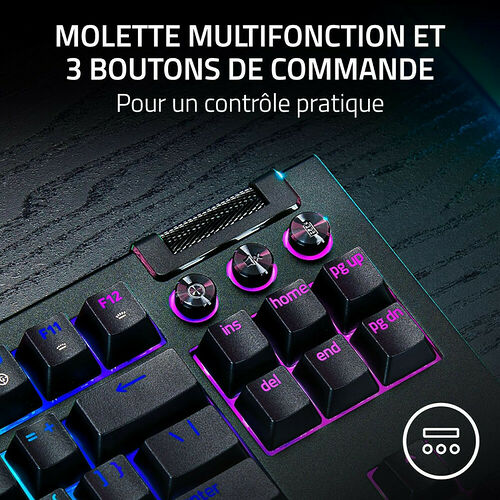 Razer Blackwidow V4 TKL Hyperspeed (Switch Razer Orange) (AZERTY)