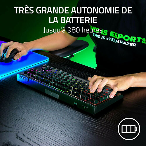 Razer Blackwidow V4 TKL Hyperspeed (Switch Razer Orange) (AZERTY)