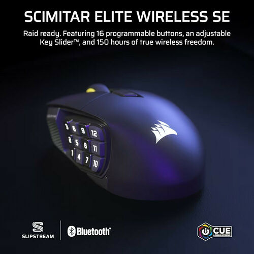 Corsair Gaming Scimitar Elite Wireless SE (Noir)