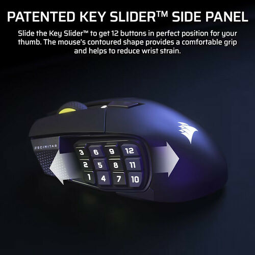 Corsair Gaming Scimitar Elite Wireless SE (Noir)