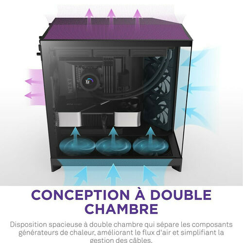 NZXT H9 Flow (2025) - Noir