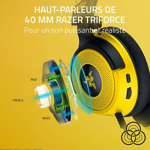 Razer Kraken V4 X - Pokemon Kanto Starters Edition