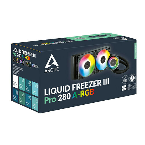 Arctic Liquid Freezer III Pro 280 A-RGB - Noir