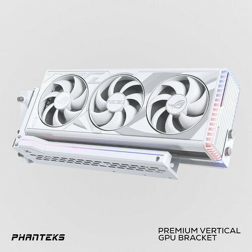 Phanteks Premium Vertical GPU Bracket - Blanc