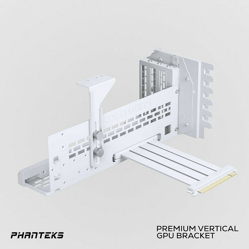 Phanteks Premium Vertical GPU Bracket - Blanc