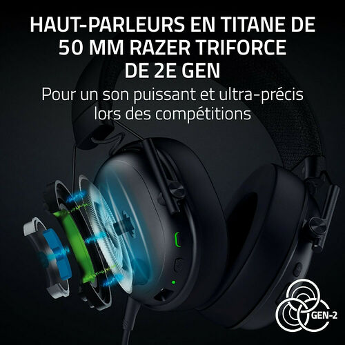 Razer Blackshark V3 - Noir
