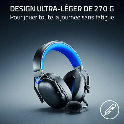 Razer Blackshark V3 X HyperSpeed Playstation - Noir