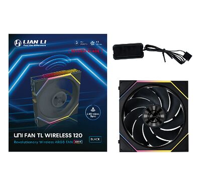 Lian Li Uni TL Wireless Reverse 120 - Noir